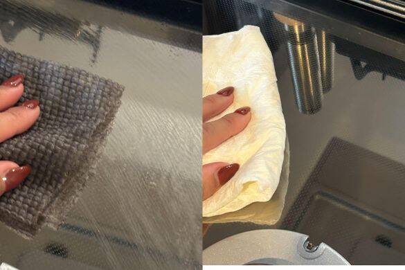 油汚れも水あかも1枚でスルッ！ ダイソーの“神クロス”が万能すぎて家じゅうピカピカ…研磨剤不使用と思えない