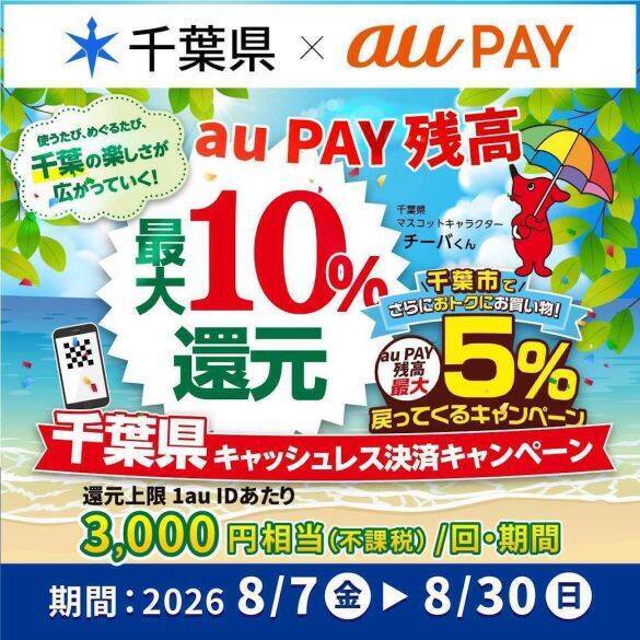 スシローが10％還元に！「au PAY」で今すぐ使いたい“最新お得キャンペーン”5選
