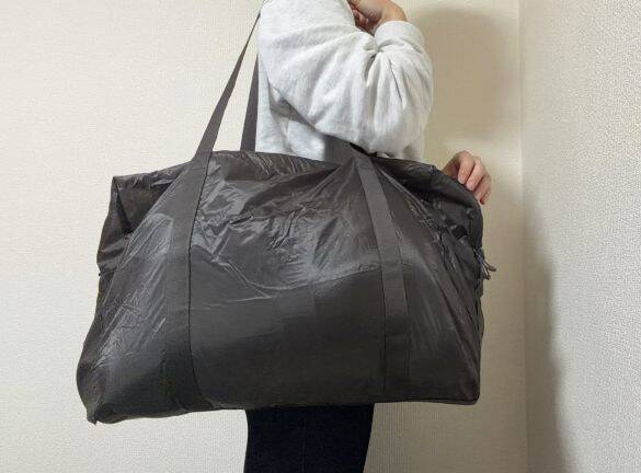 旅行帰りに荷物が増えて困る…無印良品2990円「手のひらサイズボストンバッグ」で即解決｜無印良品週間に買いたいもの