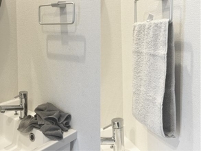 洗面所のタオル 「いつも湿ってるし、気づいたら落ちてる問題」ニトリの“くるくるタオル”に変えたら一発解決！ 手頃な価格も嬉しい