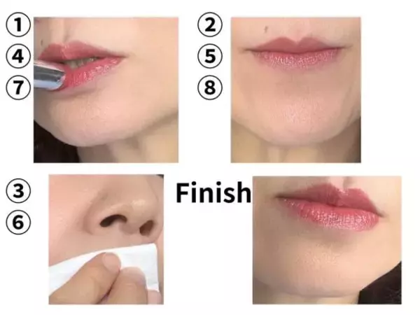 「39歳“美のカリスマ”のセクシー唇に、1298円リップで挑戦！夜まで落ちないリップ術とは」の画像