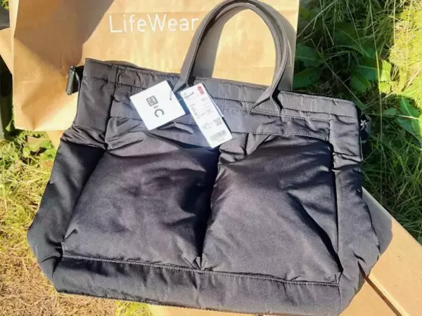「「色違いでもう1つ欲しい！」ユニクロの2WAYバッグが万能すぎた。通勤も休日もいけてコスパ最高」の画像