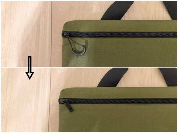 ファスナー壊れちゃった…を秒で解決！ 100均の“2個入りアイテム”。カチッとはめるだけで工具いらず