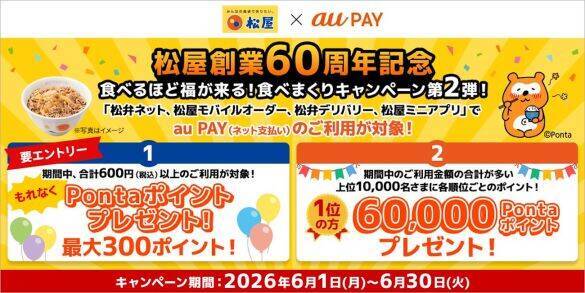 松屋で「40％還元」になる“お得すぎる支払い方法”。PayPay、d払い、楽天ペイ…今使うべき決済は