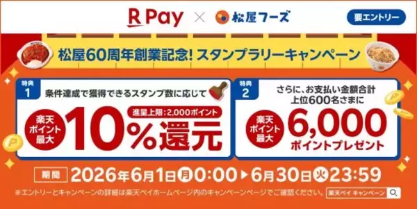 「松屋で「40％還元」になる“お得すぎる支払い方法”。PayPay、d払い、楽天ペイ…今使うべき決済は」の画像