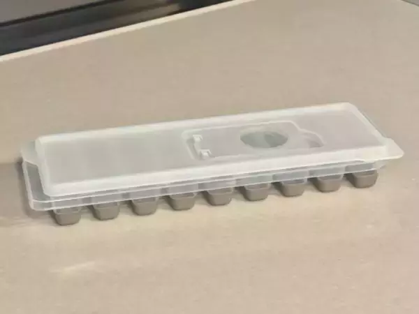 「「水筒に氷が入らない問題」3COINSのアイテムで一発解決！100均との違いに納得、“底を押すだけ”が朝の時短神アイテムすぎた」の画像
