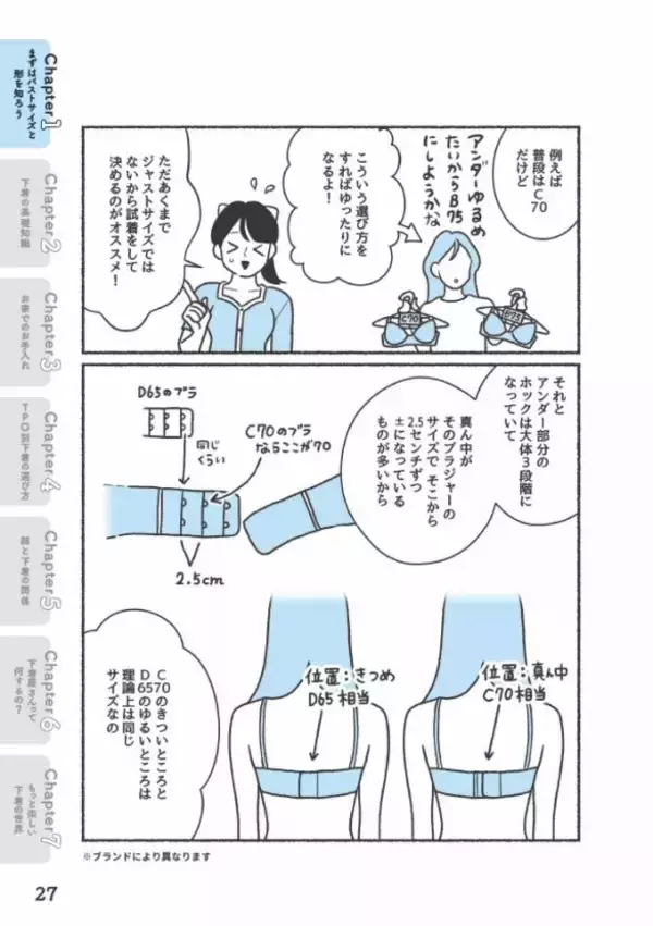 「バストに合うブラジャーを選ぶときに大切な“感覚”とは？元下着販売員が解説＜漫画＞」の画像