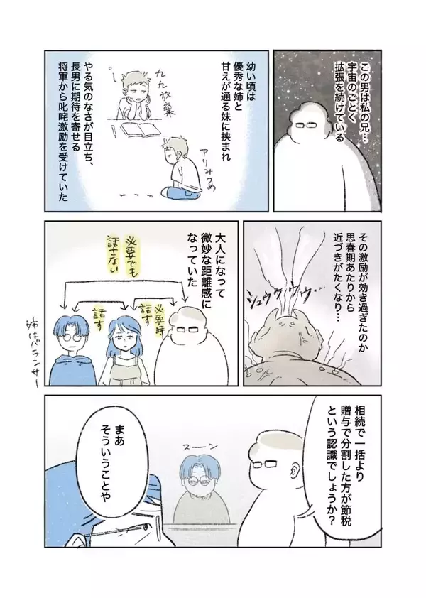 「「まだ元気なのに、なぜ相続の話？」父の死後にわかった本当の理由。漫画作者を取材＜漫画＞」の画像