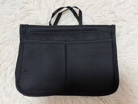 作った人、ありがとう！ポケット10個付きのダイソー330円「バッグインバッグ」で小物の行方不明が即解決
