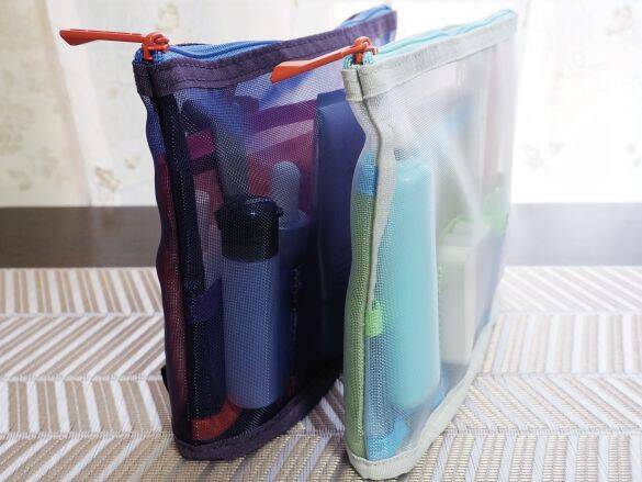 何を入れてもかわいくなっちゃう！ ファミマカラーの「メッシュポーチ」が優秀すぎ。ストレンジャー・シングスとのコラボも