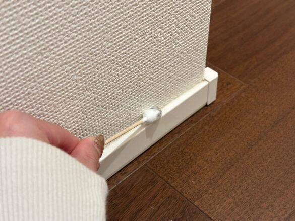年末、家じゅうの“すきま汚れ”が一気に落ちる気持ちよさ…！ 100均「すきま掃除用綿棒」が、1本2円なのに優秀すぎた