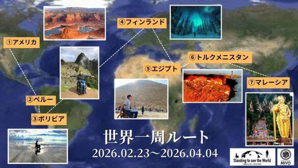 バイク事故で両手両足にマヒ…→19年後の挑戦「自分の足で世界一周」達成の裏側を本人に聞いた