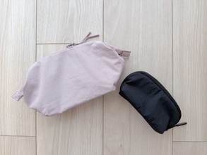 大量のポーチ持ちが「最近こればかり使ってる」！  無印の890円新作ポーチ、小さいのにたくさん入って優秀すぎた｜無印良品週間に買いたいもの