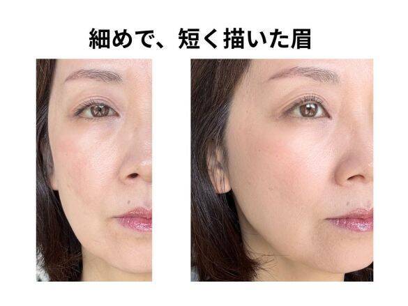 40代の「眉の形」、やってはいけない／おすすめの形は？顔のたるみは眉で変わる