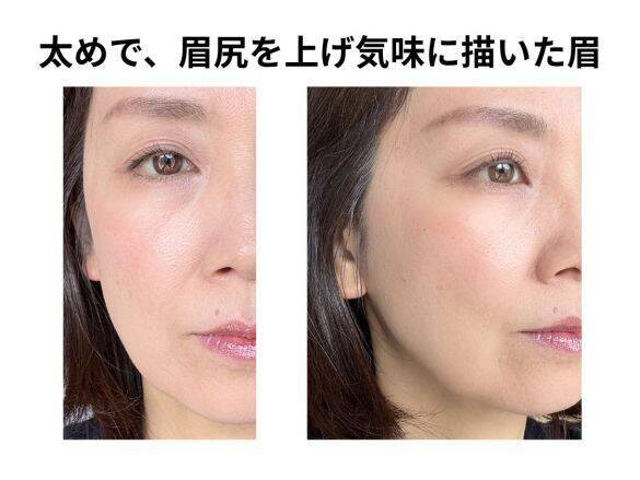 40代の「眉の形」、やってはいけない／おすすめの形は？顔のたるみは眉で変わる