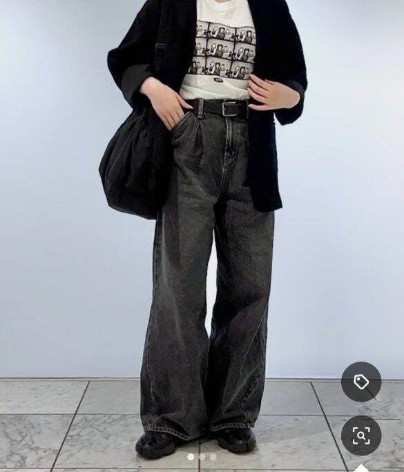 流行の「バレルレッグパンツ」太って見えるはき方してない？ “すっきり見え”には「鉄則」があった