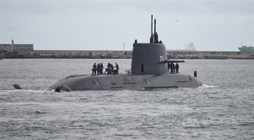 国産潜水艦「海鯤」の引き渡し時期は未定　「安全と品質を最優先」＝顧国防相／台湾