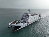 「中国海警船が台湾南東海域を航行　巡視船が併走監視＝海巡署」の画像1