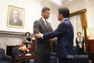 パラグアイ大統領が7日から台湾訪問　頼清徳総統が栄誉礼で歓迎