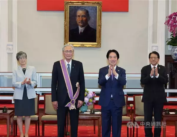 古屋圭司衆院議員に勲章授与　頼総統「台日友好の重要な立役者」／台湾