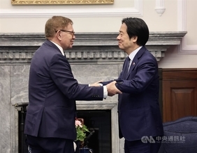 頼総統、グアテマラ国会議長と面会　友好関係深化に期待／台湾