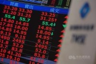 台湾株、終値で最高値更新　ハイテク株に買い