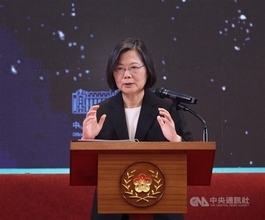 「世界的な供給網の地位と台湾海峡の現状維持する」  蔡総統、きょう就任7年