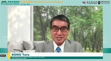河野太郎氏「日本は共通の価値観を守る決意を示すべき」  中国の軍事的台頭で／台湾