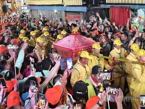 白沙屯媽祖、8日間の巡行始まる　過去最多の46万人超が参加申し込み／台湾・苗栗
