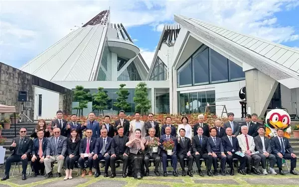 南投県埔里鎮と鹿児島県出水市、姉妹都市9周年　廖鎮長が訪日し式典参加／台湾