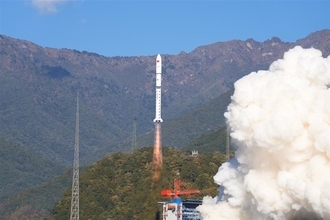 中国がロケット打ち上げ  台湾の上空通過  国防部「適切に警戒・監視」