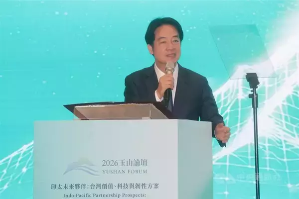 頼総統、経済や科学技術などの相乗効果による供給網の強靱化に期待