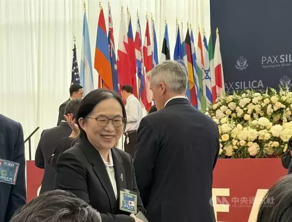 台湾がパックス・シリカ会合に出席　「AI革命の重要な担い手」＝米国務省