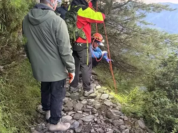 日本人登山客、斜面に転落し軽傷　台湾最高峰の玉山