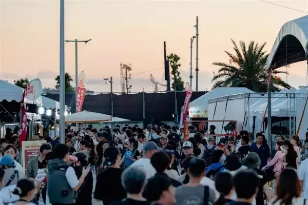 台湾・高雄でビール楽しむ音楽フェス　3日間で8万5000人来場、つまみエリア盛況