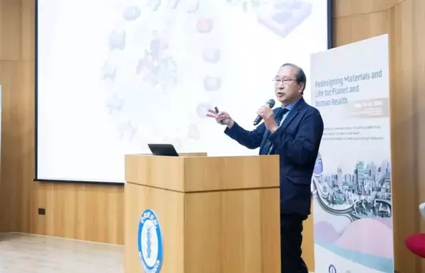 ノーベル賞の北川さん、台湾の中央研究院で講演　「科学が平和貢献できる時代」