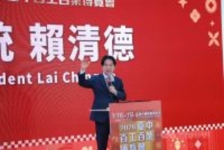 台米貿易交渉合意　頼総統「台湾産業のグローバル展開に寄与」　国民党は成果を批判