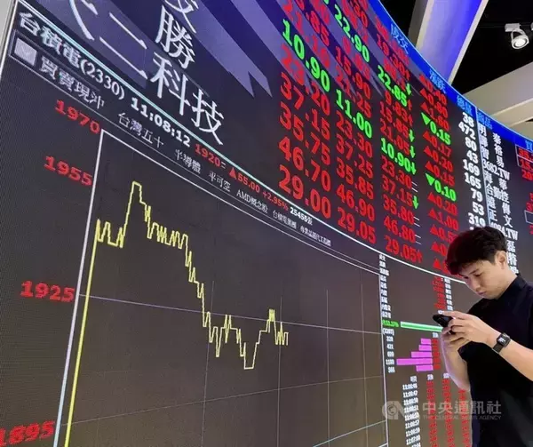 台湾株、終値は844ポイント高　過去5番目の上げ幅