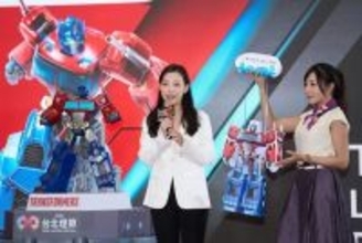 台北ランタンフェス、「トランスフォーマー」とコラボ　大型装置がお目見え／台湾
