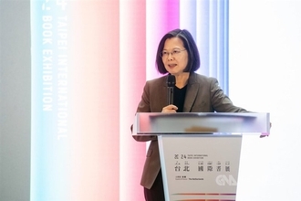 台北国際ブックフェア開幕  蔡総統「行動で出版業界を支持しよう」