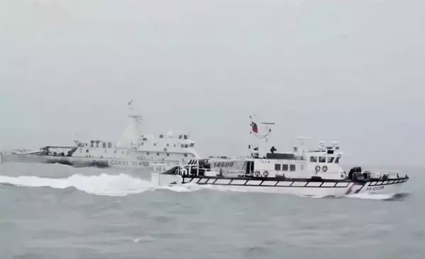 中国の公船5隻が金門水域に進入　海巡署「法執行を口実にしたグレーゾーン作戦」／台湾