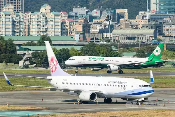「台湾の航空各社、今年3月の売上高好調  需要回復が影響か」の画像