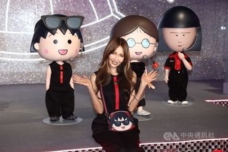 工藤静香、「ちびまる子ちゃん」と同じ衣装で登場　自身がデザイン＝台湾で特別展