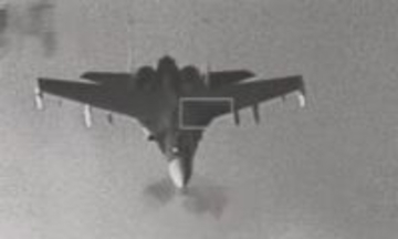 台湾周辺に中国の軍用機130機、90機が「中間線」越え