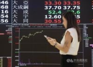 台湾株、史上最高値を更新　終値が初の4万ポイント大台突破　上げ幅も過去最大