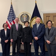 「台米対等貿易協定」締結　鄭行政院副院長、社会と国会の支持に期待／台湾