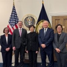 「台米対等貿易協定」締結　鄭行政院副院長、社会と国会の支持に期待／台湾