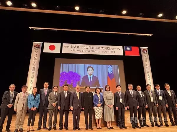頼総統、安倍氏は「台湾人が永遠に懐かしむ友人」　東京のフォーラムで録画あいさつ