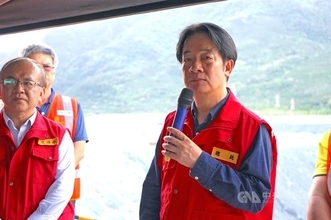 頼総統、花蓮の被災地を視察　せき止め湖の監視と避難計画の継続を指示／台湾
