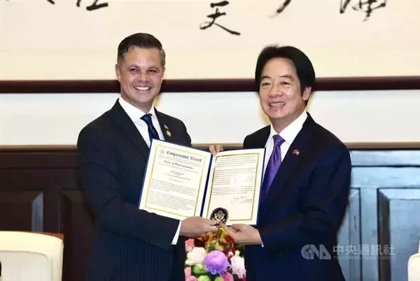 頼総統、米下院の共和党議員団と会談　「平和には実力が必要」／台湾